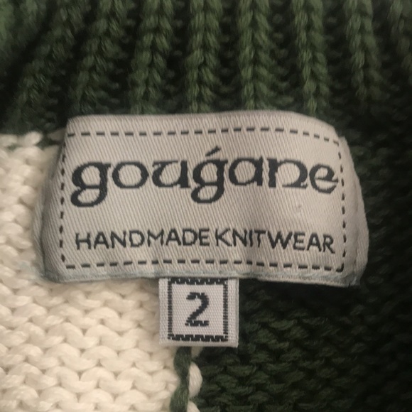 Handmade Knitwear NEW Gougane Toddler sz 2 Cotton Sweater - Picture 8 of 10